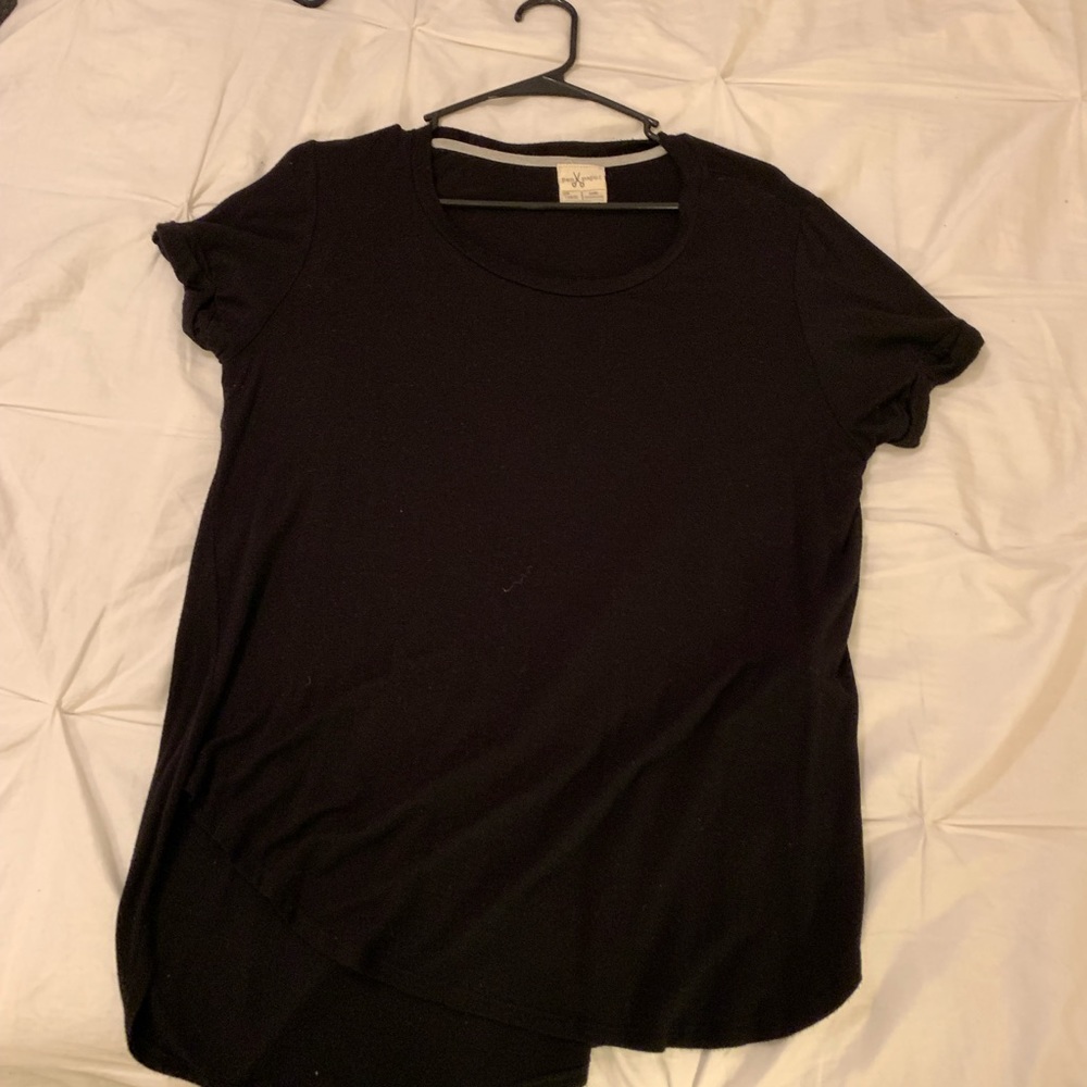 Pen Paper simple black T-shirt
